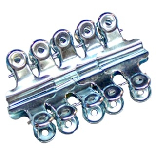 Kẹp sắt đầu tròn 4cm (10 cái/ bịch)