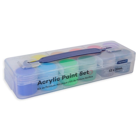 Màu nước acrylic Mont Marte MSCH1220-V01 12 màu 12x20ml (8)