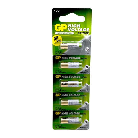 Pin A27, 27A 12V GP (5 viên/ vỉ)