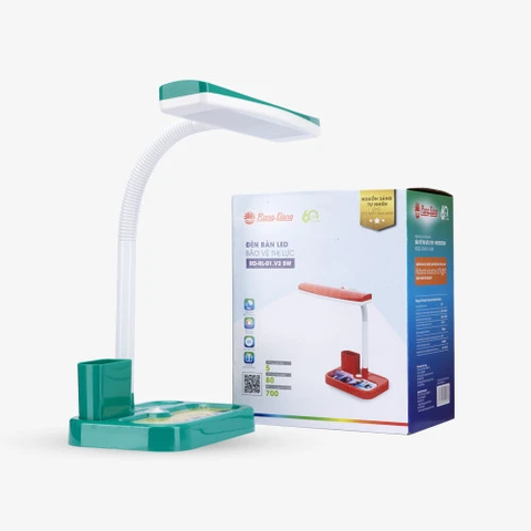 Đèn bàn LED bảo vệ thị lực Rạng Đông RD-RL-01.V2 5W 6500K (Ánh sáng trắng)