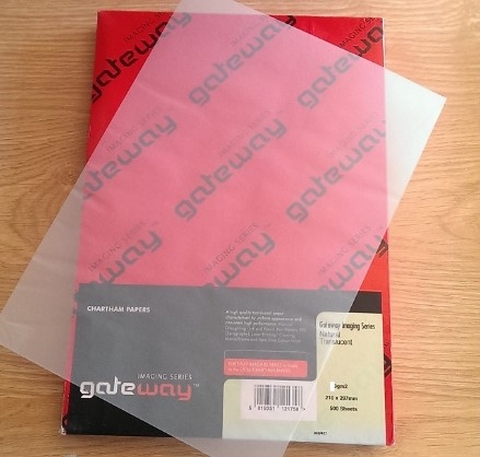 Giấy can trong Gateway 210x297mm 63gsm A4 (500)