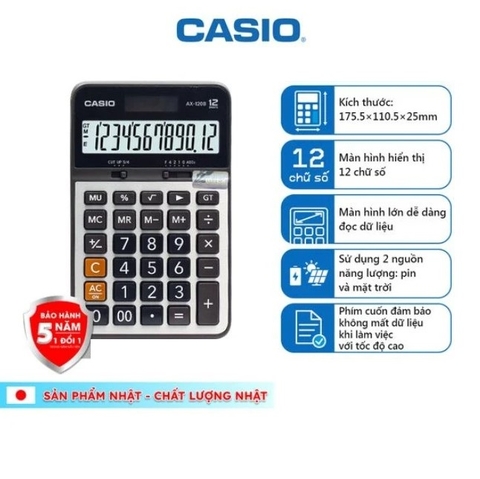 Máy tính Casio AX-120B