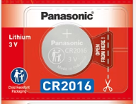 Pin CR2016 Panasonic 3V (5 viên/ vỉ) pin nút Lithium CR-2016