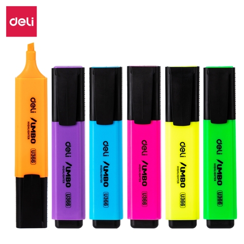Bút dạ quang Deli U366 1 đầu (12)