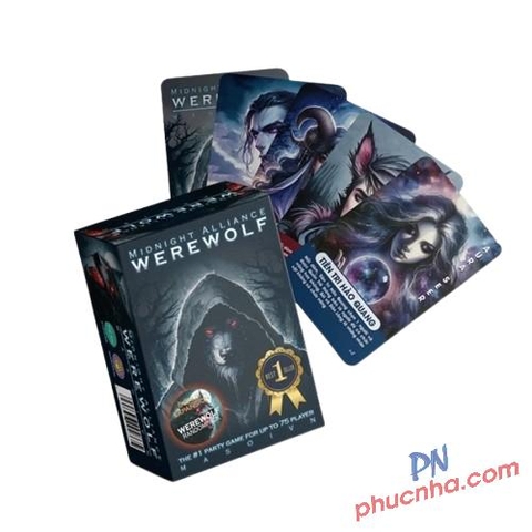 Bài ma sói Midnight Alliance Were Wolf 66 lá tiếng Việt