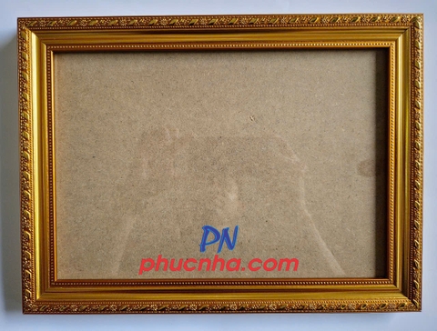 Khung ảnh A3 30x42cm viền - vàng, đen, trắng - hoa văn, trơn - mặt kính
