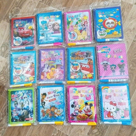 Sổ Magic water book 14x19cm 5 tờ