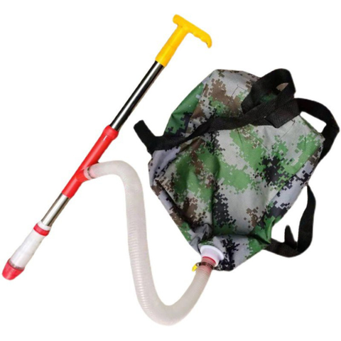 Gậy bón phân kèm túi, balo đeo sau vai lưng