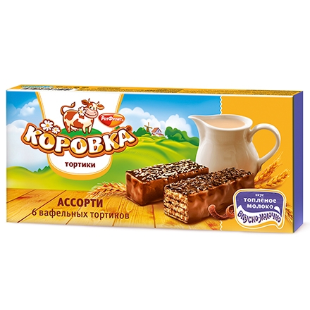 Các loại bánh Korovka, Rot Front, 200 gr.