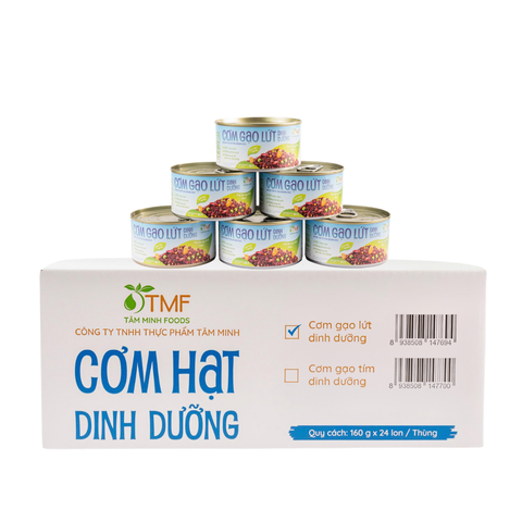 CARTON 24 CAN INSTANT NUTRITION BROWN RICE