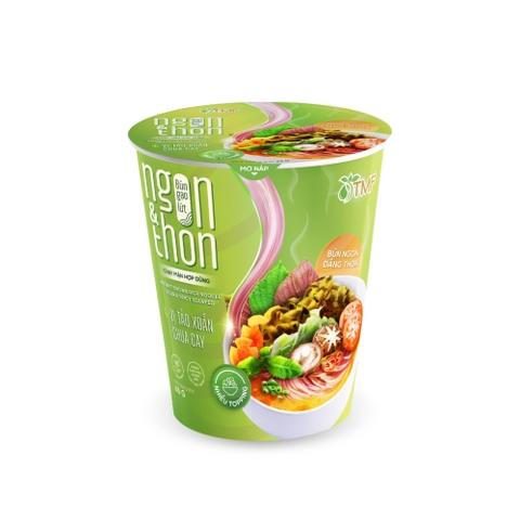 INSTANT BROWN RICE NOODLE - SOUR & SPICY SEAWEED