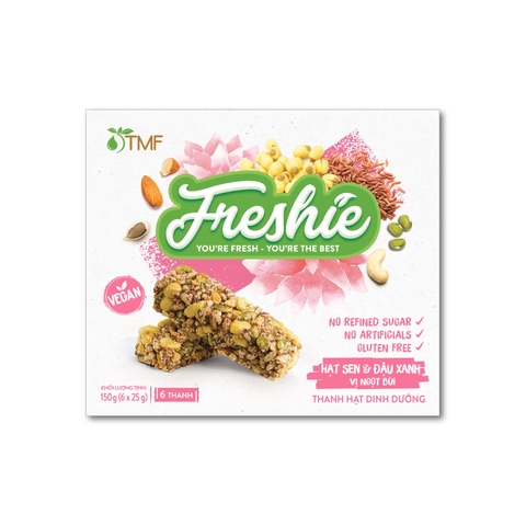 FRESHIE GRANOLA BAR - LOTUS SEED & MUNG BEANS