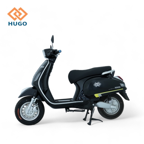 Xe máy điện Hugo Elegant màu đen