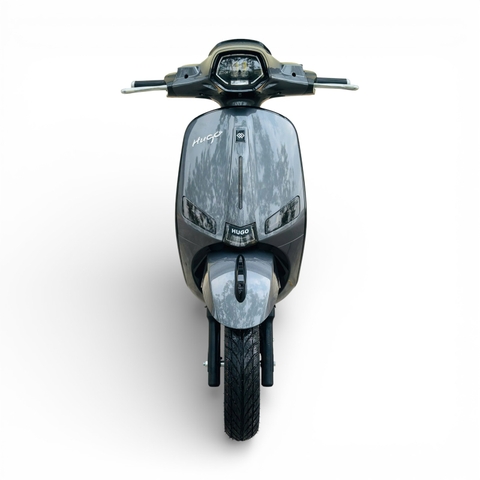 Xe máy điện Hugo Elegant X màu ghi