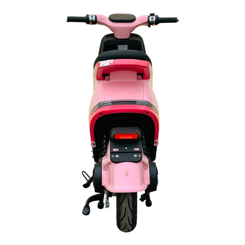 Xe máy điện Hugo S3 màu hồng
