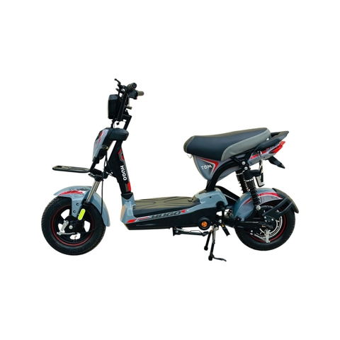 Xe đạp điện Hugo Tom 12a màu xanh ngọc