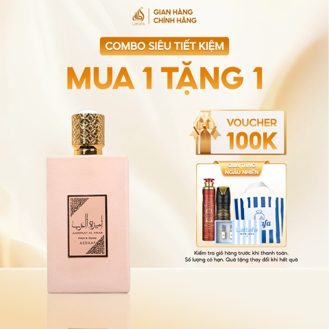 Asdaaf by Lattafa Ameerat Al Arab Prive Rose