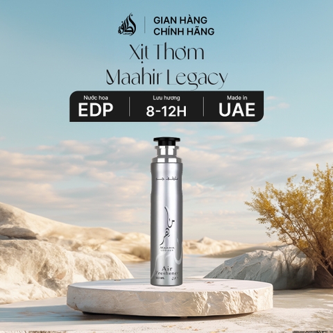 Lattafa xịt thơm phòng Maahir Legacy