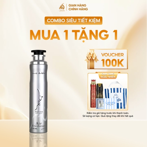 Lattafa xịt thơm phòng Maahir Legacy