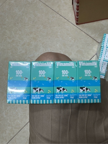 STTT Vinamilk không đường 110ml