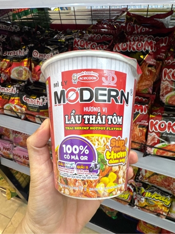 Mỳ ly Modern vị Lẩu thái tôm 67g
