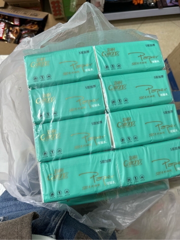 Giấy rút xanh nhạt NCT