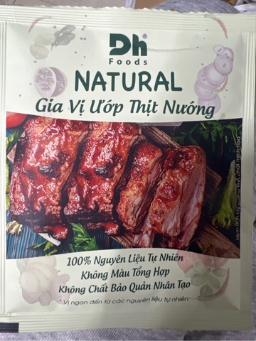 Natural Gia vị ướp thịt nướng 10g