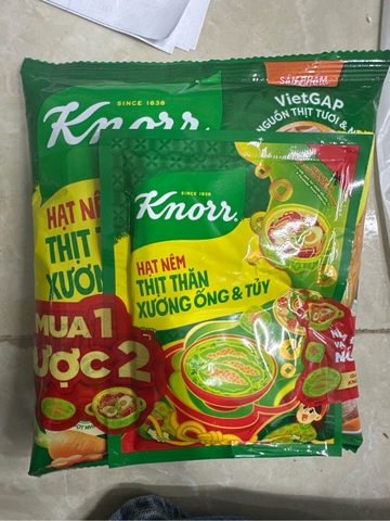Knor-Hạt nêm thịt thăn xương ống và tuỷ 400g