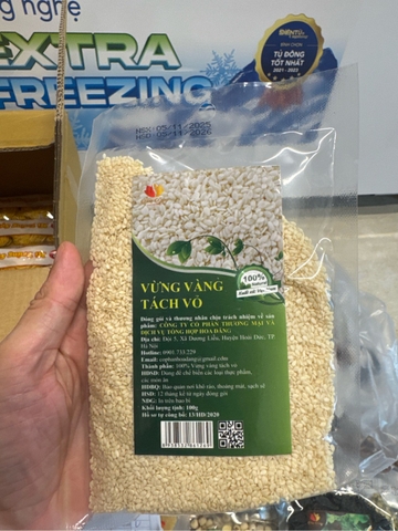 Vừng vàng tách vỏ 100G