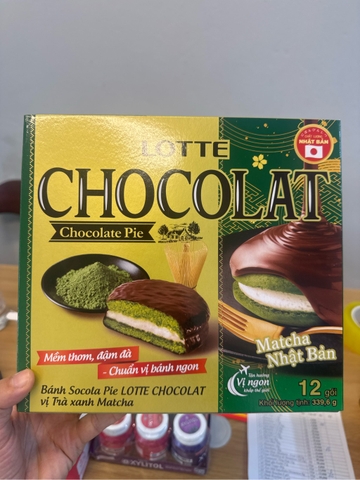 Bánh Socola Pie Chocolat 12 gói 339,6g