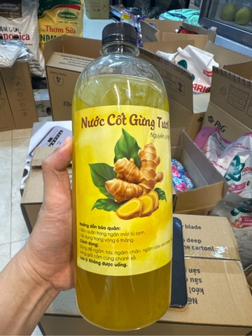 Nước cốt Gừng tươi