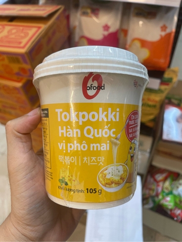Tokpokki Hàn Quốc vị phô mai 105g