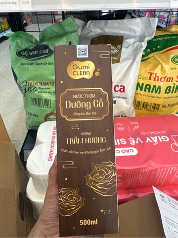 Nước thơm Dưỡng gỗ bàn thờ hương Trầm