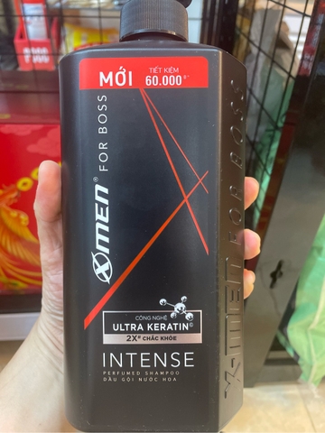 Dầu gội Xmen Boss Intense 650g