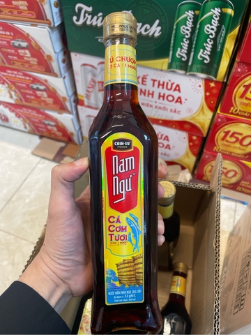 Nước mắm Nam Ngư cá cơm tươi 32 500ml