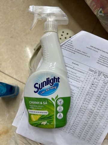 SUNLIGHT nước lau đa năng chanh sả 500ml