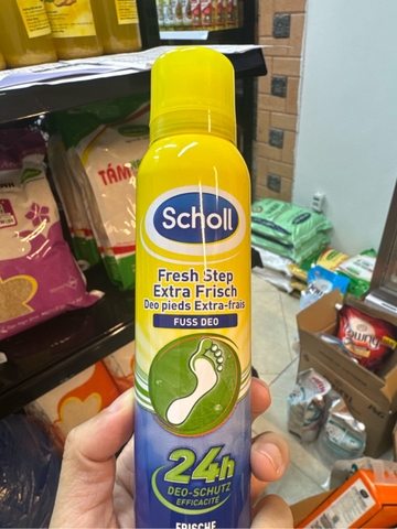 Xịt chân Scholl Fresh Step 150ml