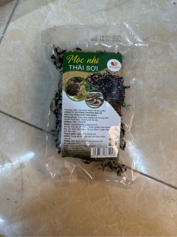 Mộc nhĩ thái sợi 40g