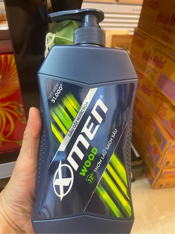 Tắm gội Xmen wood 650g