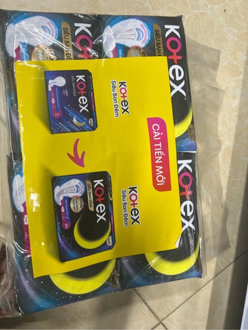 Kotex siêu ban đêm (3 miếng)