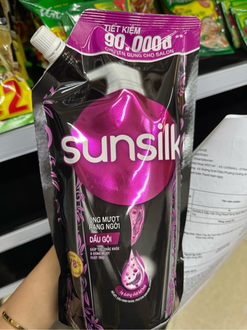 Sunsilk DG óng mượt rạng ngời đen 1000g