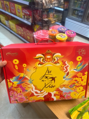 Bánh lộc xuân phú quý Hữu Nghị 713g