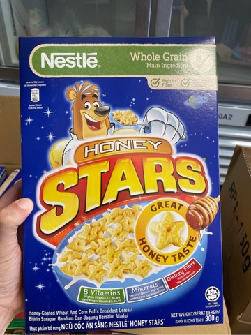 Ngũ cốc ăn sáng Nestle Honey Stars 300g