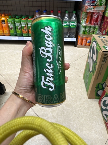 Bia Trúc Bạch Lon 330ml