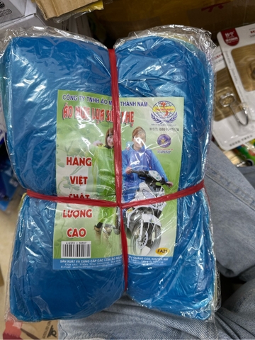 Áo mưa dùng 1 lần