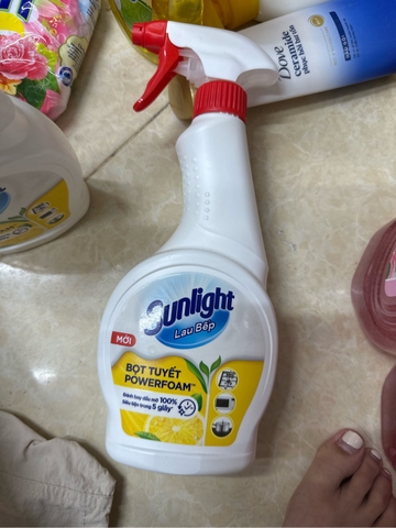 SUNLIFHT lau bếp bọt tuyết powerfoam 500ml