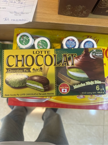 Bánh Socola Pie Chocolat 6 gói 169,8g