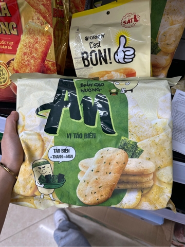 Bánh gạo An vị tảo biển 22P