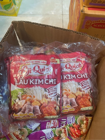 Gia vị nêm Lẩu Kim Chi Aji 44g