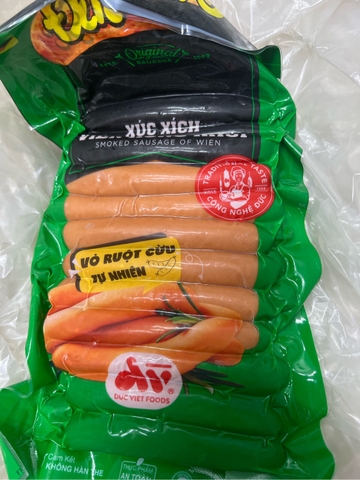 Xúc xích viên hong khói 450g/túi